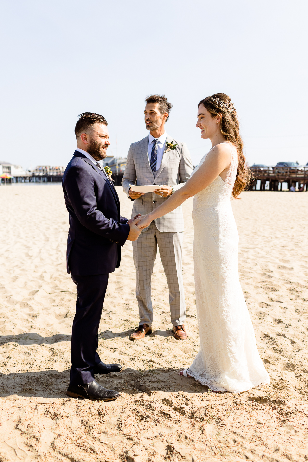 Santa Barbara beach elopement